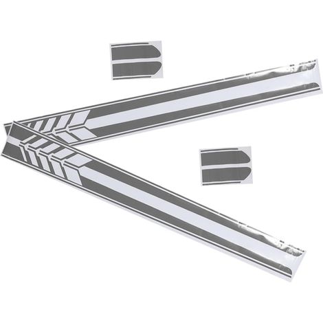 4 Pièces Autocollant de Voiture Bandes Adhésives pour Carrosserie de Voiture à Rayures Dos Adhésif Facile à Retirer (1/5)
