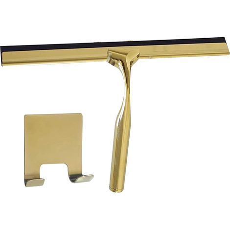 Raclette de douche - inox - pour parois en verre et miroirs (1/5)