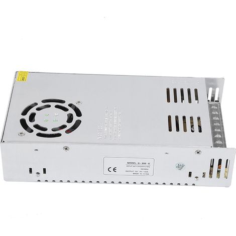Schaltnetzteil für LED-Geräte. Einstellbarer Transformator für Videoüberwachungssysteme, DC 5 V (S-300-5 (5 V 60 A 300 W) AC 110/220 V ± 15 %). (1/5)