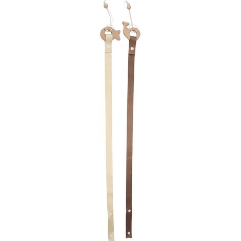 2pcs Ceinture de Rangement pour Barrettes à Cheveux Fille - Organisateur à Accrocher pour Accessoires Cheveux (1/5)