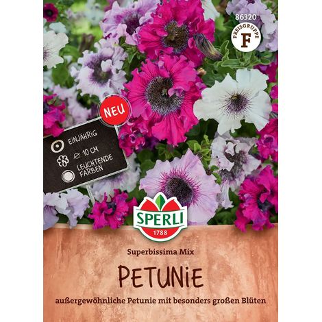 Sperli Petunien Superbissima Mix - Blumensamen (1/2)