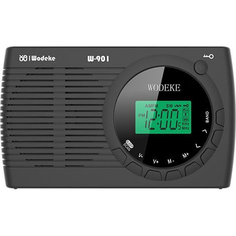 Radio Portable, Petite Radio Portable FM/AM / SW, Transistor Radio avec Une Excellente Réception et Une Qualité Sonore Elevée, Mini Radio Portable avec Connexion Alarme/Casque (1/5)
