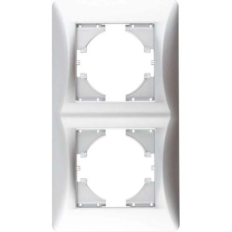 Plaque de finition onlex vertical frame ABS graphite (1/2)