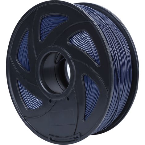 Filament PLA 1,75 mm, 1 kg de matériau d'impression, accessoire pour imprimante 3D, bleu, pour la décoration intérieure (1/5)