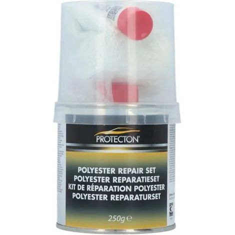 Kit de reparación poliéster Protecton 250 g adherencia vibración