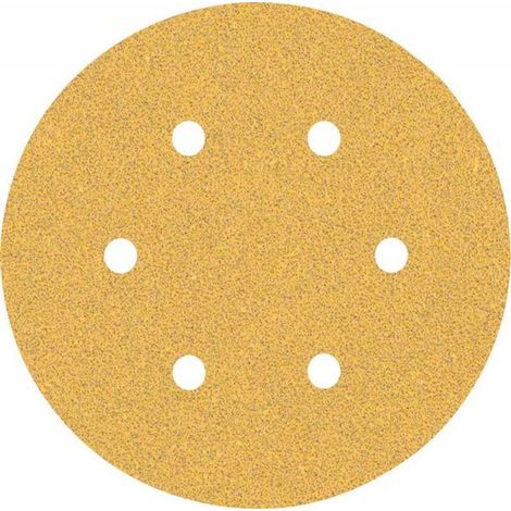 Schleifblatt BOSCH EXPERT C470 für Exzenterschleifer gelocht - Grain 60 Ø 150 mm 5 Stück - 2608900814 (1/4)