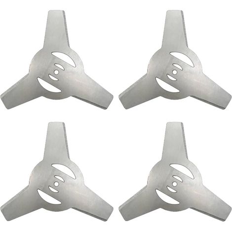 Accessoires pour Tondeuses à Gazon Accessoires for Outils électriques de Jardin, 4 pièces, 5 mm, métal, 3 Dents, for débroussailleuse électrique Outil (1/5)