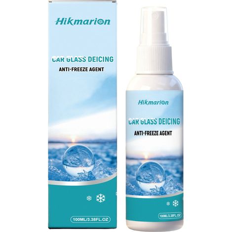 Schneeschmelz- und Enteisungsspray für Autoscheiben, Frostschutzmittel und diverse Anwendungen im Außenbereich im Winter – 100 ml -- BIEMMEDUE (1/5)