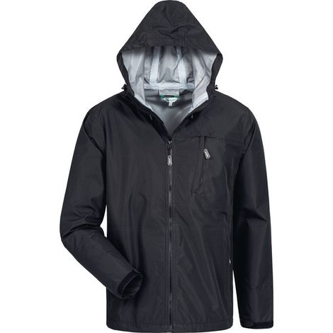 Veste imperméable PATTANI Taille XXXL noir ELYSEE