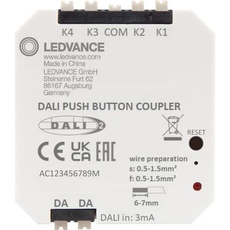 LEDVANCE UNITÉ DE COMMANDE PUSHBUT.COUPLERDALI2 4058075837607