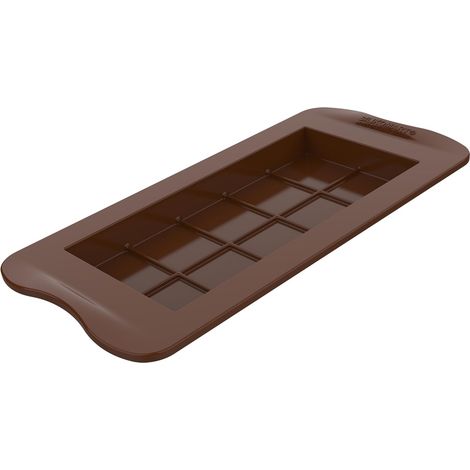1 Moule en silicone pour barre de chocolat, dimensions 155x75x15,5 mm, résistance thermique -60°C à +230°C, usage culinaire (1/5)