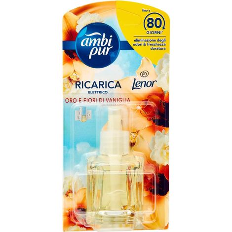 AMBIPUR RICARICA ORO E FIORI DI VANIGLIA IN FORMATO DA 20 ML (1/2)