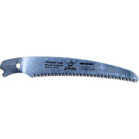 Segaccio a lama curva con fondina SAMURAI - Lama di ricambio 18 cm.