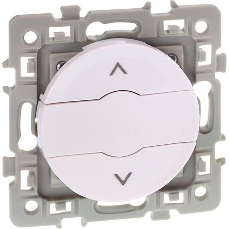 Bouton poussoir volet roulant à 3 positions Aurigny 2 - EUR'OHM