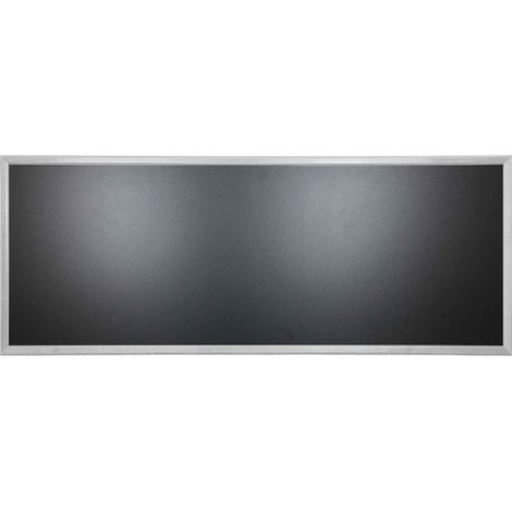 Ardoise murale en bois couleur gris dimensions 166 x 66 cm - Fabrication française (1/4)
