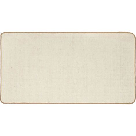 vidaXL Alfombra de área Marrón Claro 80 x 150 cm yute (1/2)