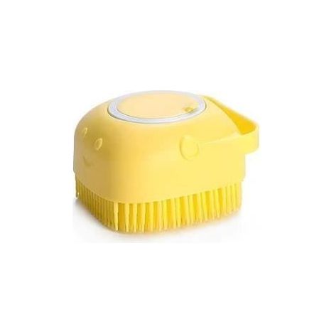 Brosse pour chien nettoyant pattes chien brosse chien brosse de bain chien lave pattes chien brosse laver les chiens éponge - sh (1/4)