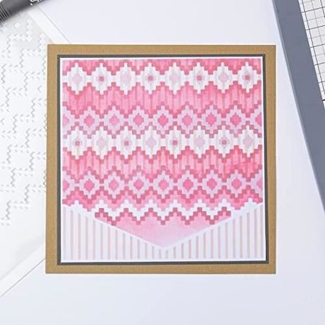 SIZZIX LAYERED STENCILS 4PK TEXTILE PAR OLIVIA ROSE  665842  CHAPITR