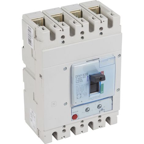 Disjoncteur boîtier moulé DPX³ 630 4P 630 A 50 kA - LEG422023