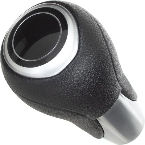 Pomo de cambio de marchas Mazda 3 NEGRO + PLATA 5/6 VELOCIDADES