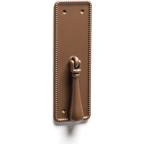 Péndulo en placa de zamak, dimensiones: 110x41x15mm -