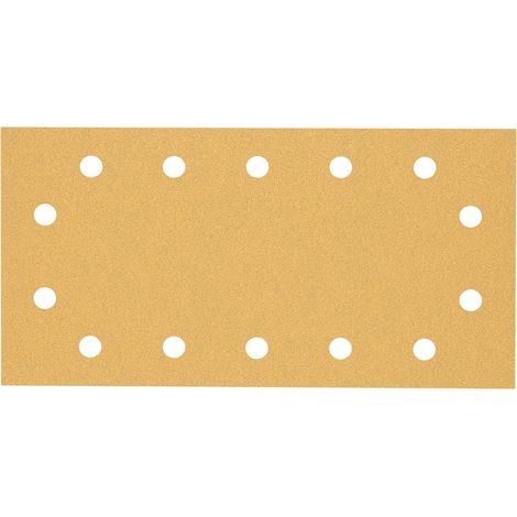 Bosch EXPERT C470 Schleifpapier für Schwingschleifer, 115 x 230 mm, 14 Löcher, K 80 (1/5)