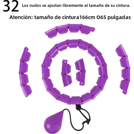 (32 violet) Ceinture de sport ajustable pour aider à la perte de poids et au modelage du corps. (1/5)