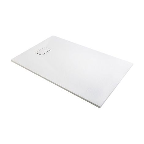 Odyssea – Receveur de douche extra plat 140x90 cm – Acrylique renforcé – Surface antidérapante – Installation facile pour rénovation