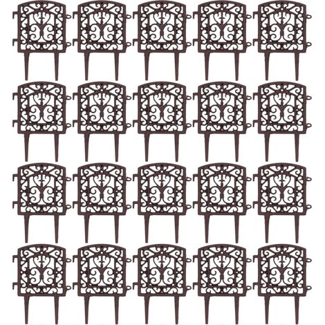 Bordure à assembler en fonte Tradition Lot de 20 (1/4)