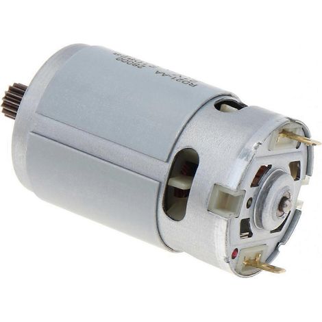 Moteur CC RS550 21 V 29 800 tr/min pour scie électrique, avec engrenage à 14 dents et diamètre de 8,2 mm. (1/5)