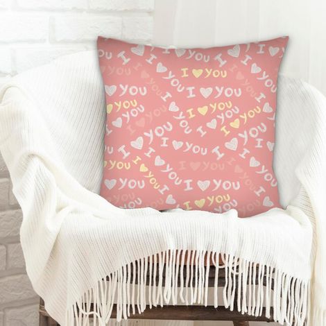 Housses de coussin cachée zippée pour anniversaire, la Saint-Valentin, Noël (1/5)