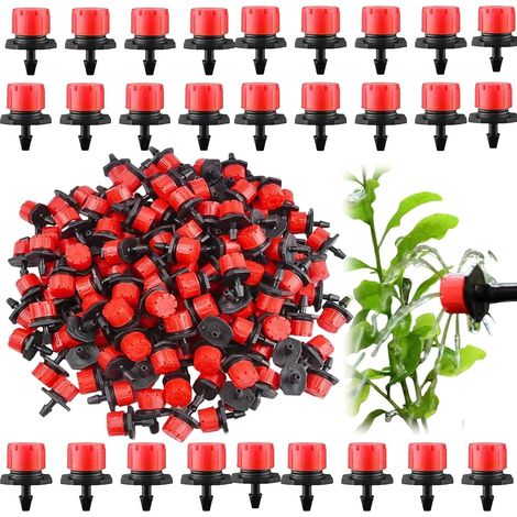 Set of 100 Drip Irrigation Systems, Drip Irrigation Kit, 100pcs Adjustable Dripper Irrigation, Automatic Watering Kit, Drip Irrigation (1/5)