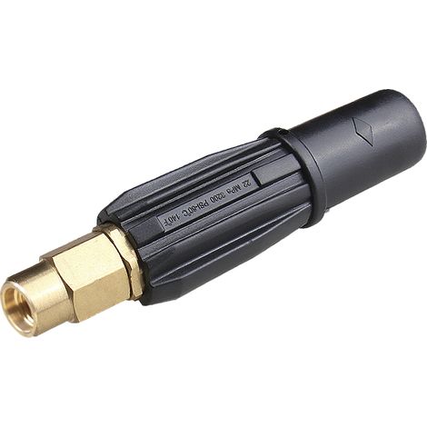 Tête de pistolet à mousse pour nettoyeur haute pression de voiture, buse d'aspiration directe, mousseur fixe en forme d'éventail (1/5)