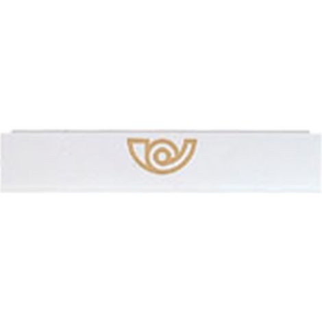 BTV BOCACARTAS MOD.10 ALUMINIO PINTADO BLANCO 58x282 MM=00410 (1/6)