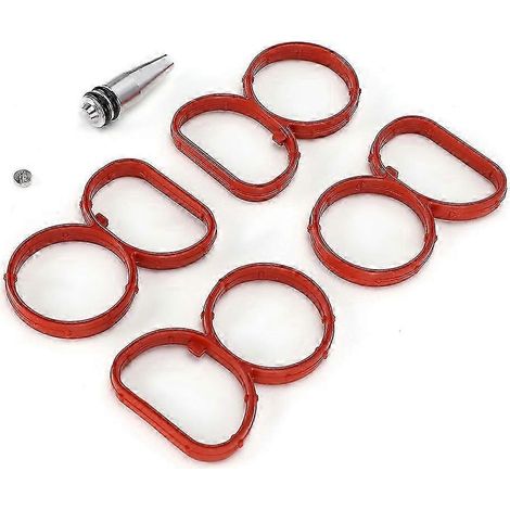 Bouchon obturateur de suppression du volet de turbulence du collecteur d'admission avec joints pour moteur N47 2.0 LTR E81 E87 E88 (1/5)
