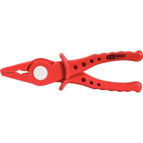 Pince plate isolée en PVC L.180 mm
