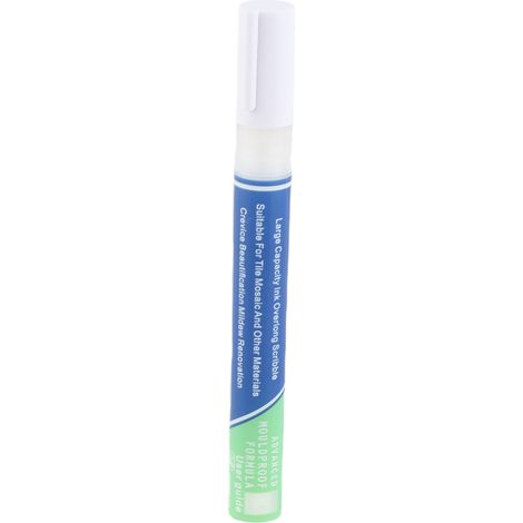 Stylo à joints BIGTHUMB, peinture à joints à base d'eau pour carrelage, marqueur de réparation et de rénovation, avec pointe de rechange, imperméable, pour salle de bain, cuisine, salon, balcon et sol (1/5)