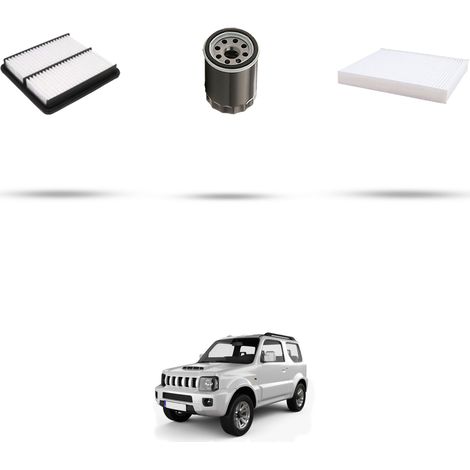 Kit tagliando 3 filtri compatibile con Suzuki Jimny I 1.3 16v 63kw dal 2005 (1/4)