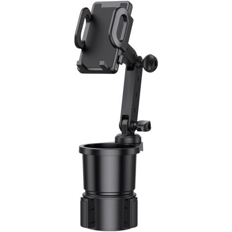 Porte Telephone Voiture,Support Telephone Voiture Porte Gobelet,Support Téléphone Voiture,Socles de Téléphone Portable pour Automobile,Accroche Telephone Voiture, Smartphone und Mobiltelefon (1/5)