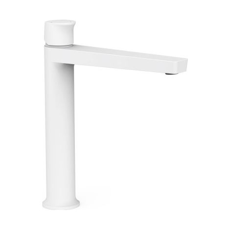 Mitigeur haut pour lavabo Project Blanc mat - TRES 22120402BM