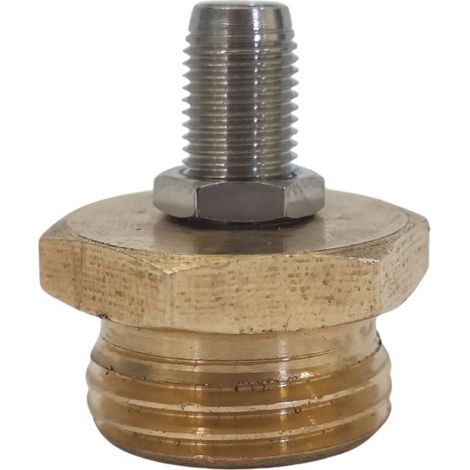Valve de gonflage 1/2" pour réservoir galvanisé – Accessoire pour compresseur – Installation facile sans démontage – Compatible tous compresseurs – Massal