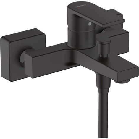 HANSGROHE Bad- und Duschmischer wandmontiert, Vernis Shape Schwarz Matt 71450670 (1/9)