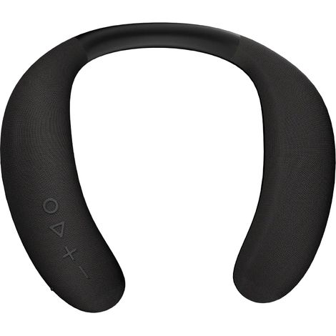 (Noir) Enceinte tour de cou Bluetooth 5.0 True Wireless Stereo Basses Haute-Finalité (1/5)