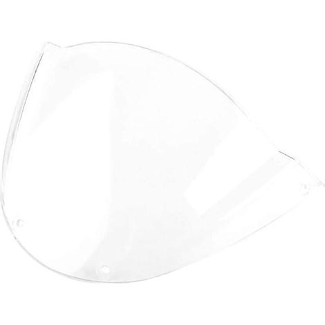Aplicable a Ducati Monster 696 796 1100S 1100 EVO Racers Parabrisas de motocicleta (Blanco) (1/5)