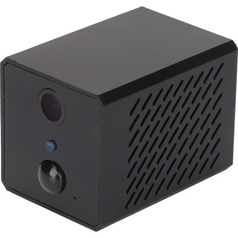 Mini Caméra de Surveillance WiFi 1080P avec Vision Nocturne pour Sécurité Maison, Bébé et Animal