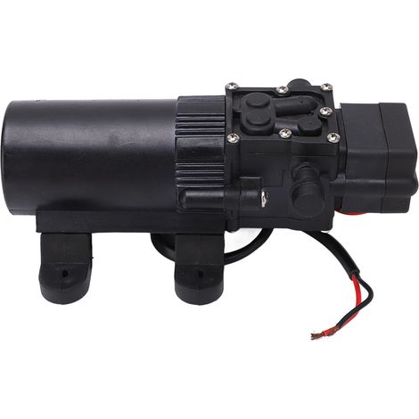 Mikro-Gleichstrom-Boosterpumpe 0,7 GPM 70 PSI, selbstansaugende Membranpumpe, Kupfermotor, Sprühwasserpumpe, 12 V, 1,8 A, 30 W (1/5)