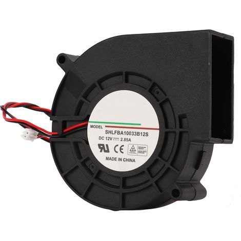 Ortviai Ventilateur centrifuge 12 V CC 2,85 A 5400 tr/min avec roulements à billes – Modèle BA10033B12S (1/3)