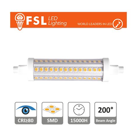 R7s - 9,5W 2700K 1160LM 200º 25118mm CRI80