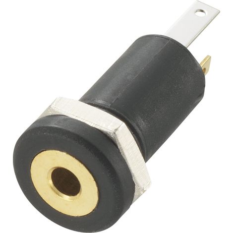TRU COMPONENTS 1572251 Klinken-Steckverbinder 2.5 mm Buchse, Einbau vertikal Polzahl: 3 Stereo Schwa
