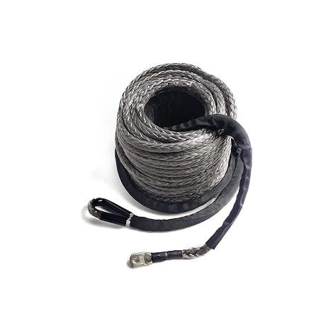 Treuil,Corde de Treuil de 10mm 30m Corde de Treuil en Plastique Corde de Treuil Corde Synthétique Corde de Treuil CâBle D'Extension de Treuil,Aux Vtt, aux Utv, aux Suv, aux Camions